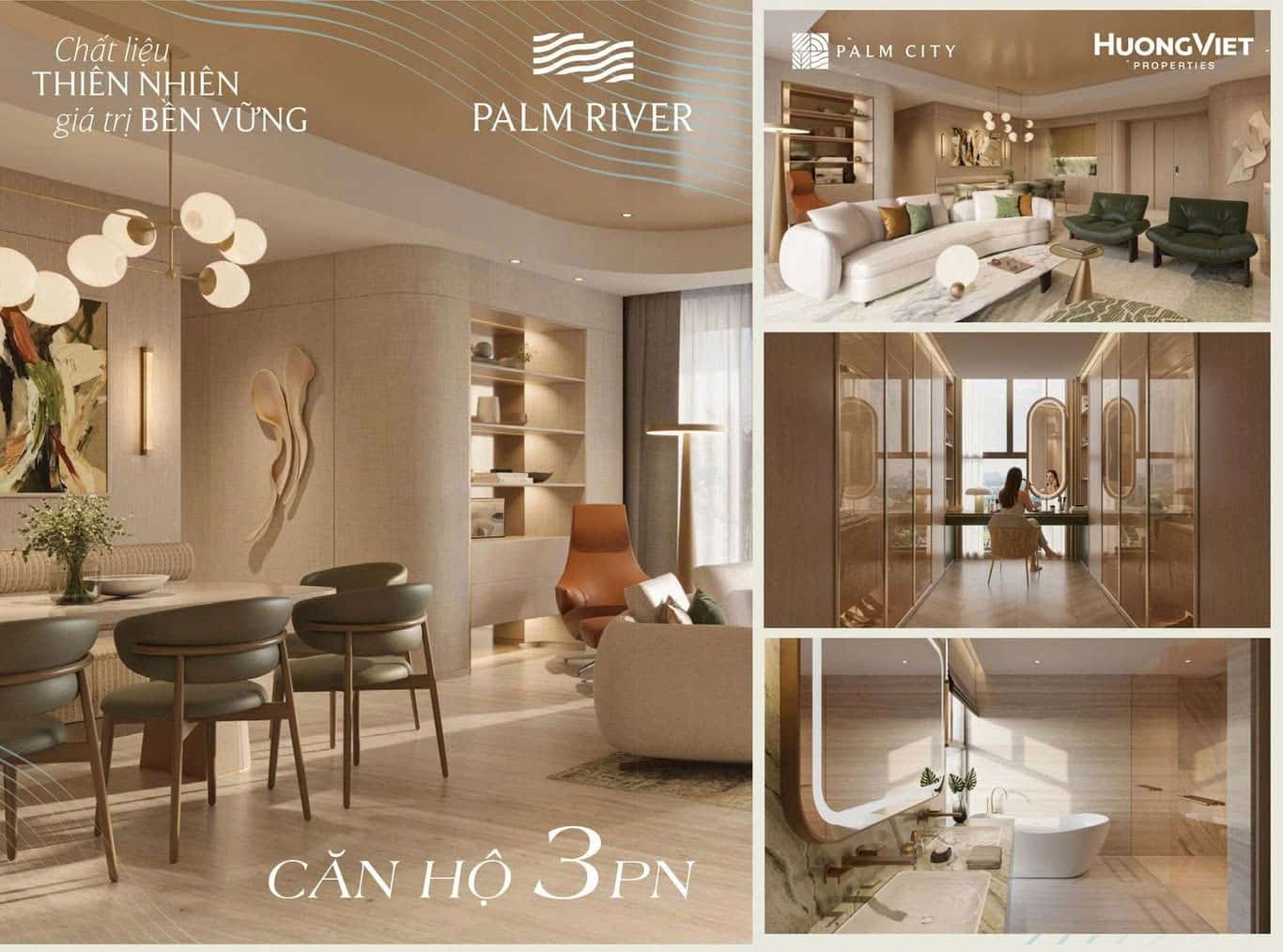 Nội thất căn hộ Palm River