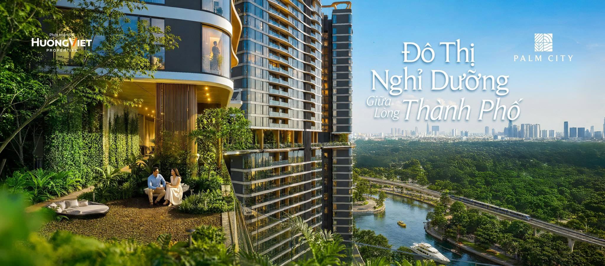 Palm City - Đô Thị Nghỉ Dưỡng Giữa Nam Rạch Chiếc