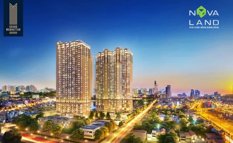 Mặt bằng Layout căn hộ The Grand Manhattan