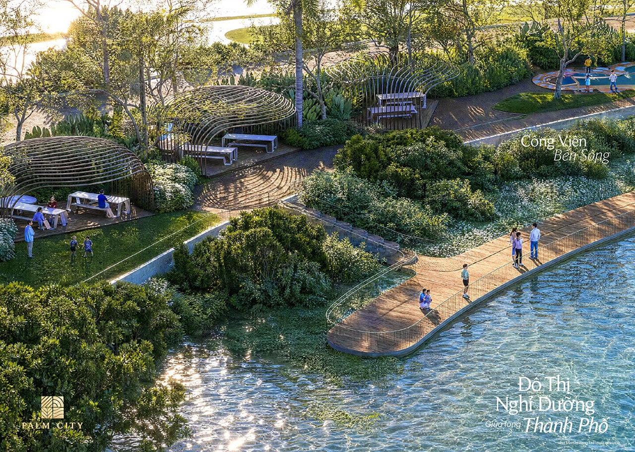 Palm River – Căn hộ hạng sang giữa lòng khu đô thị nghỉ dưỡng Palm City