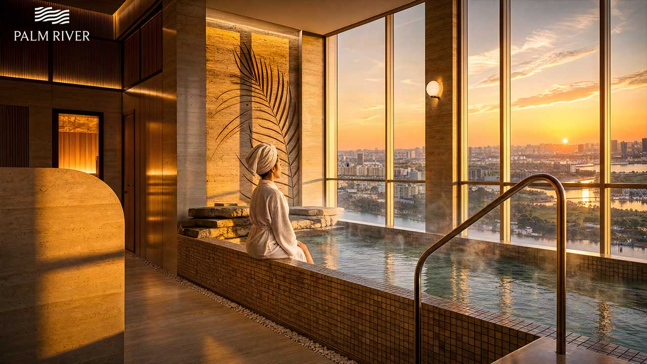 Tiện tích tại Palm River - Căn hộ bên sông khu Nam Rạch Chiếc