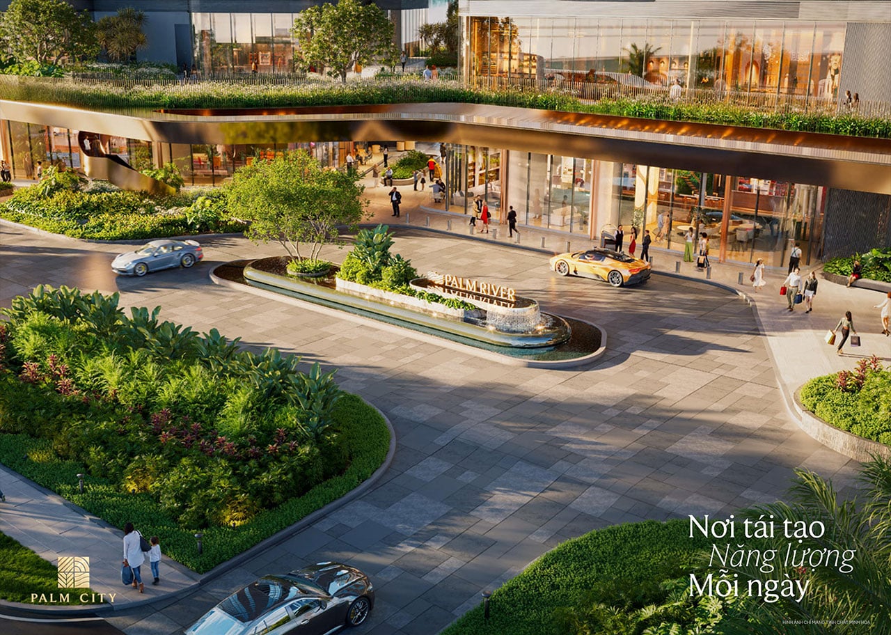 Palm River – Căn hộ hạng sang giữa lòng khu đô thị nghỉ dưỡng Palm City