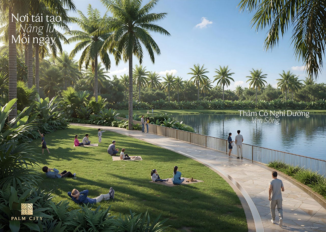 Palm River – Căn hộ hạng sang giữa lòng khu đô thị nghỉ dưỡng Palm City
