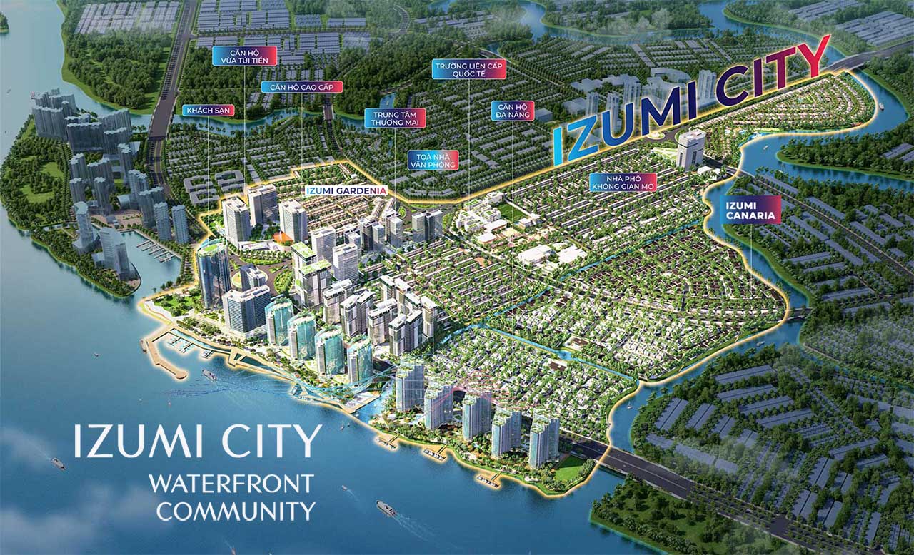 Khu đô thị Izumi City by Nam Long