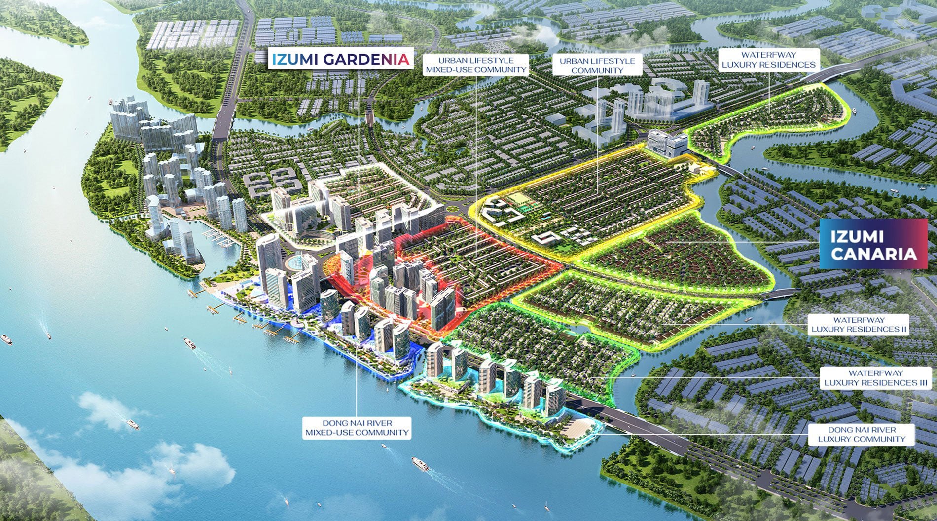 Khu đô thị Izumi City by Nam Long
