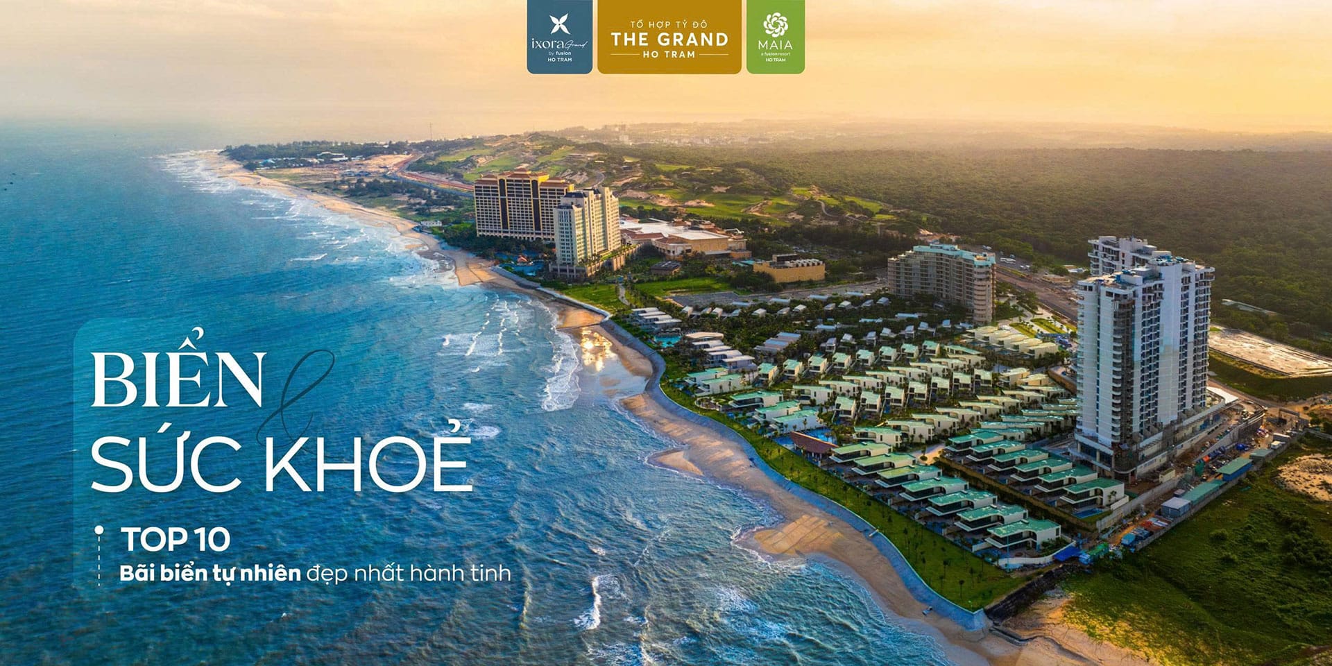 Ixora Grand Ho Tram by Fusion trong tổ hợp The Grand Ho Tram 4,2 tỷ USD bàn giao nhà nghỉ dưỡng