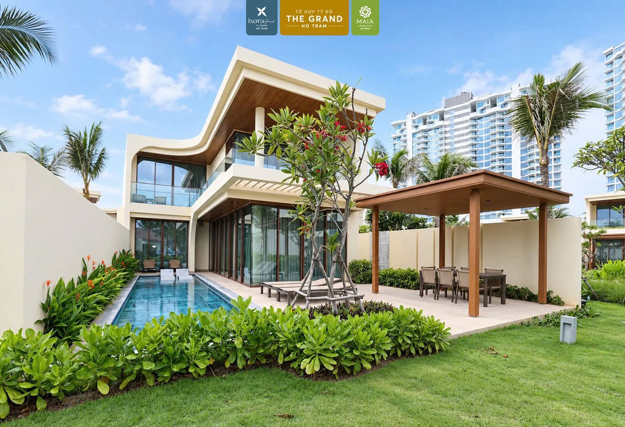 Ixora Grand Ho Tram by Fusion trong tổ hợp The Grand Ho Tram 4,2 tỷ USD bàn giao nhà nghỉ dưỡng
