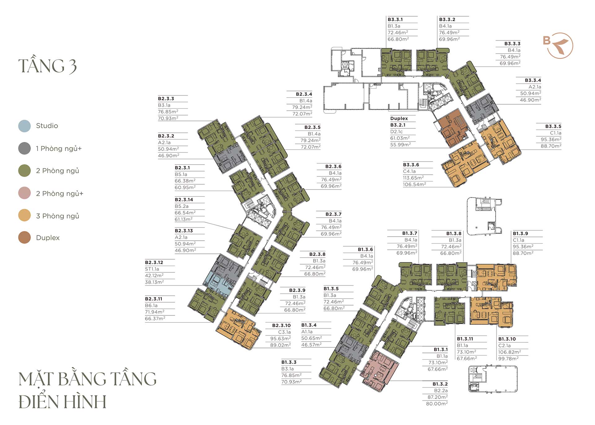 Mặt bằng Norton Park by Gamuda Land