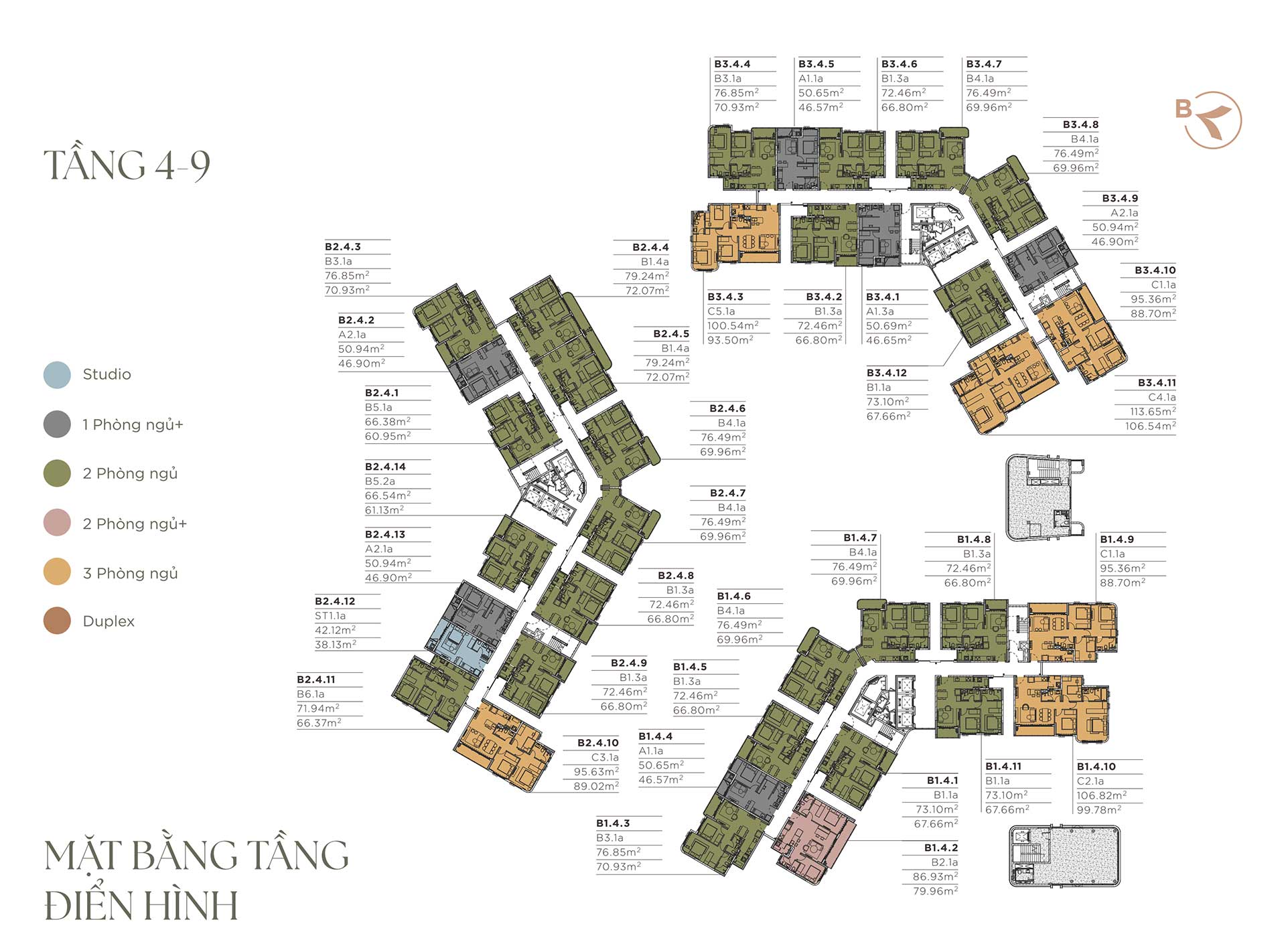 Mặt bằng Norton Park by Gamuda Land