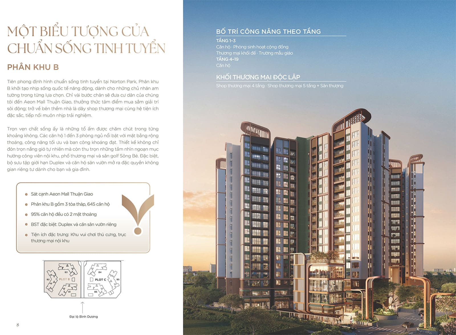 Mặt bằng Norton Park by Gamuda Land