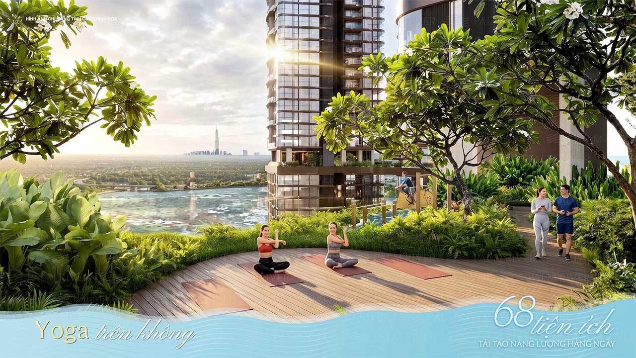 Tiện ích yoga trên không Palm River