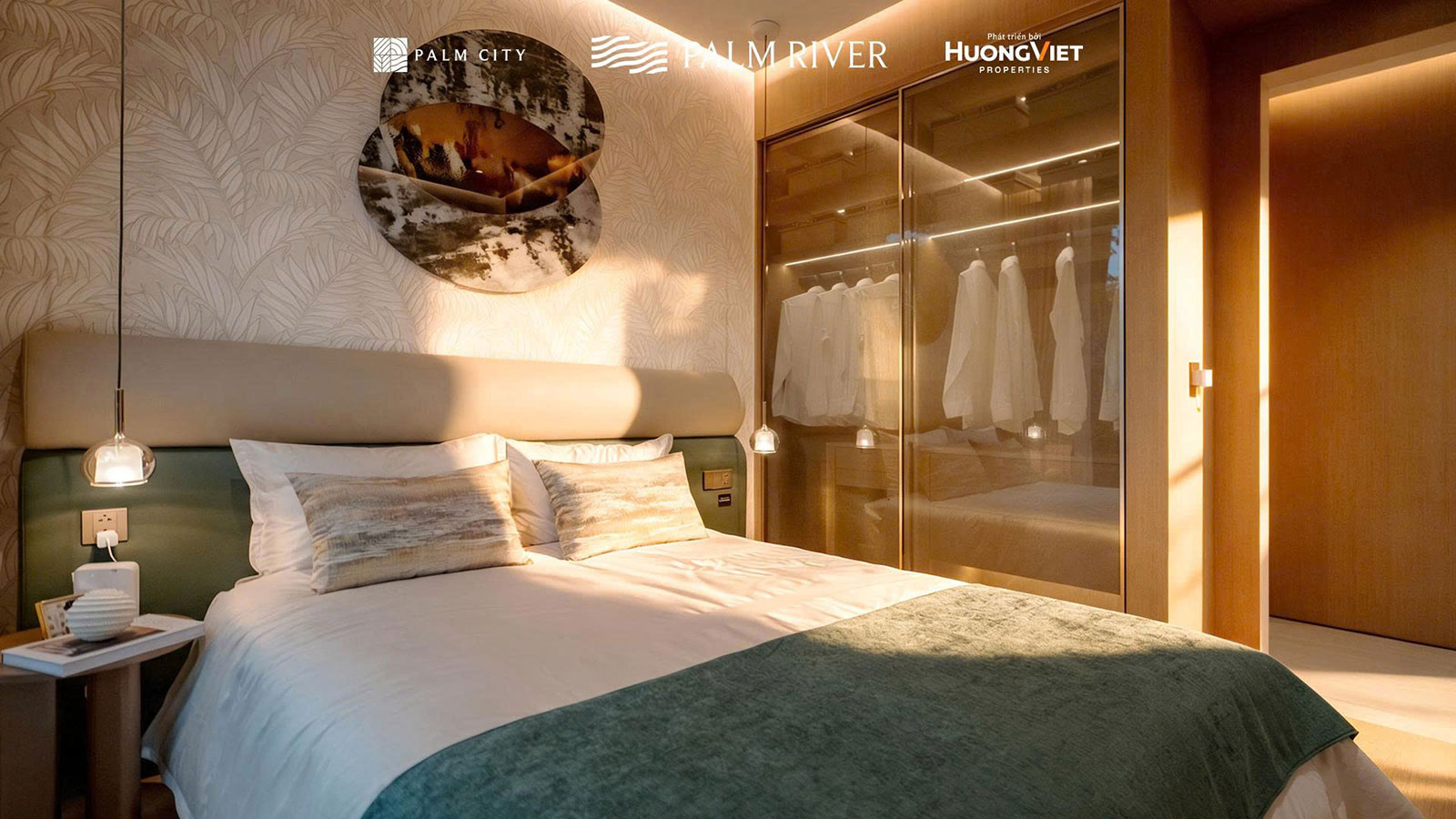 Căn hộ 3 phòng ngủ Palm River – Không gian sống nghỉ dưỡng bên sông