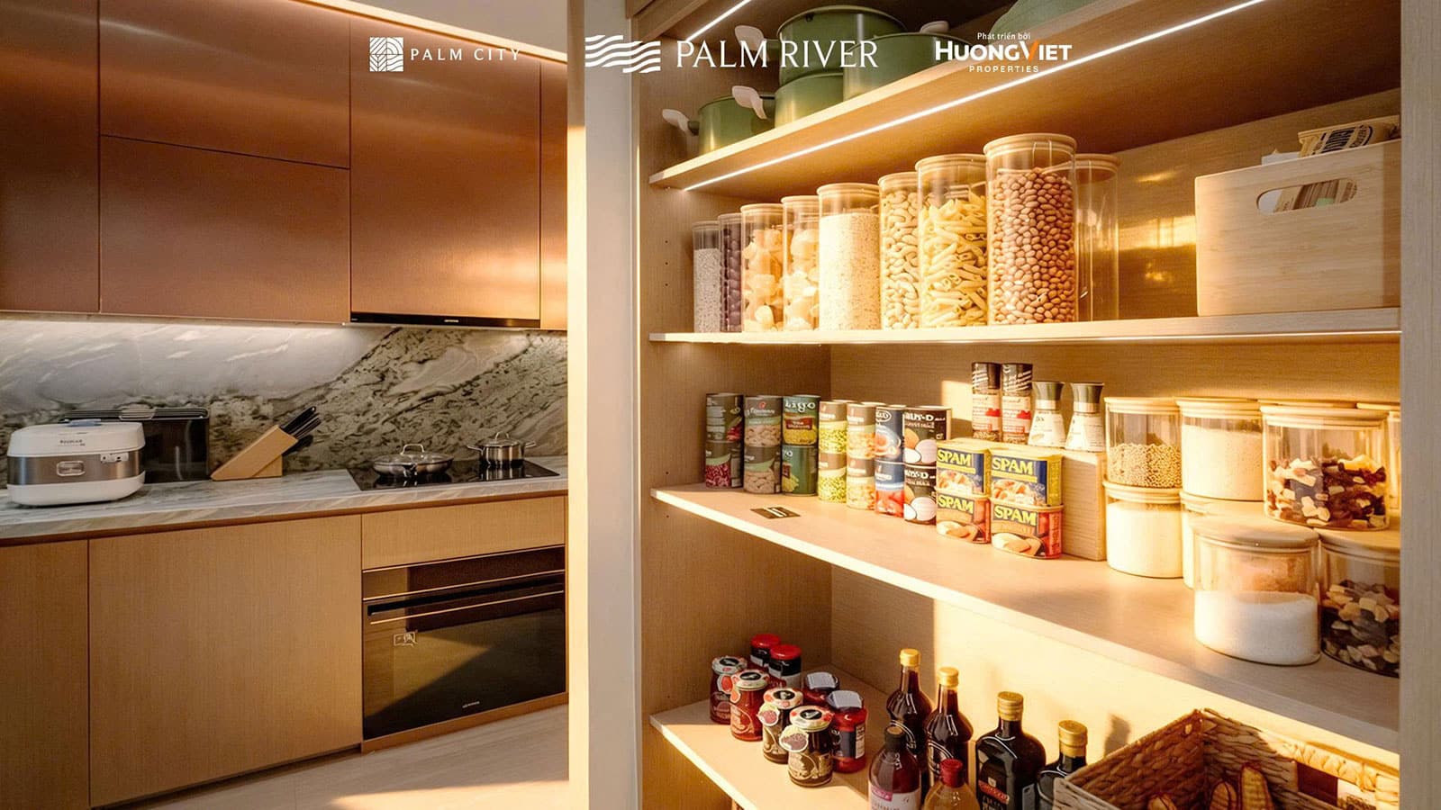 Căn hộ 3 phòng ngủ Palm River – Không gian sống nghỉ dưỡng bên sông